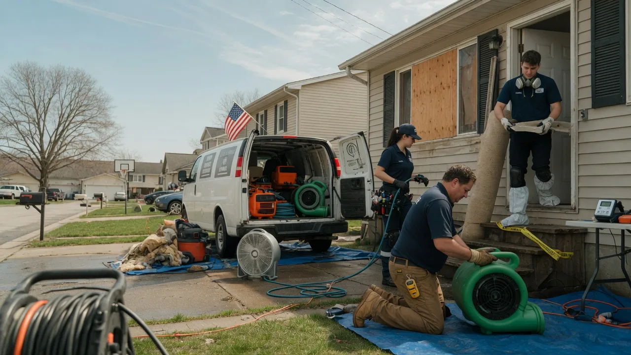Water Damage Restoration in Strum, WI near me